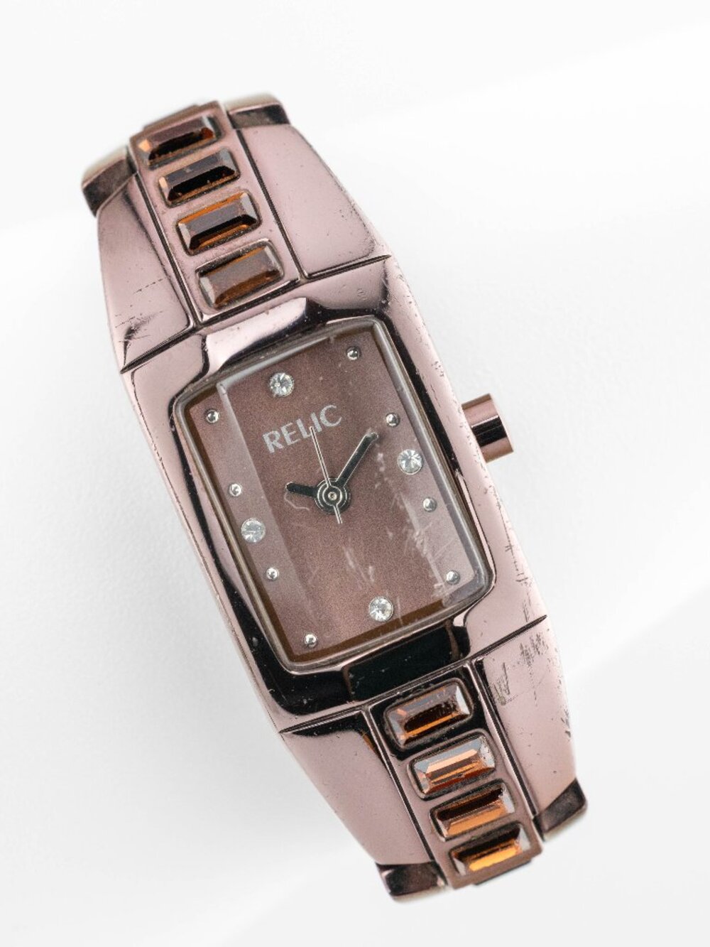 Relic ZR33864 Three-Hand Quartz Analog Women's Watch New Battery